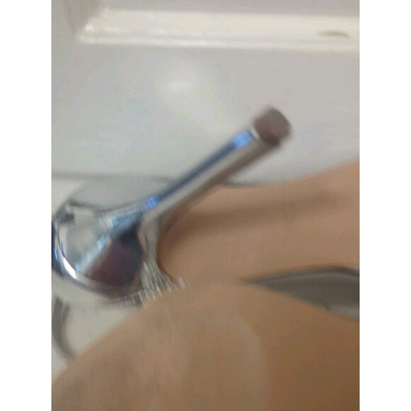 STEVE MADDEN Confeti Silver Women's  SZ 7.5 Ankle Strap Open Squared Toe Heels - Picture 11 of 11